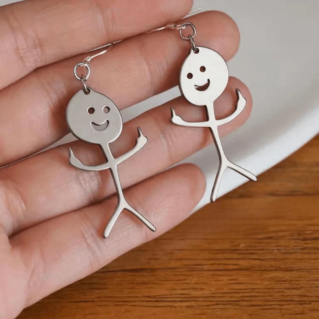 Stark Mittelfinger Ohrringe – Frecher Schmuck für Selbstbewusstsein | Swaravo