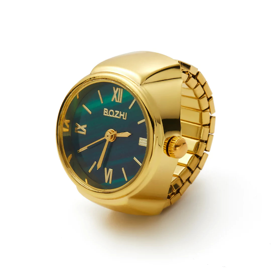 mini uhr ring detail