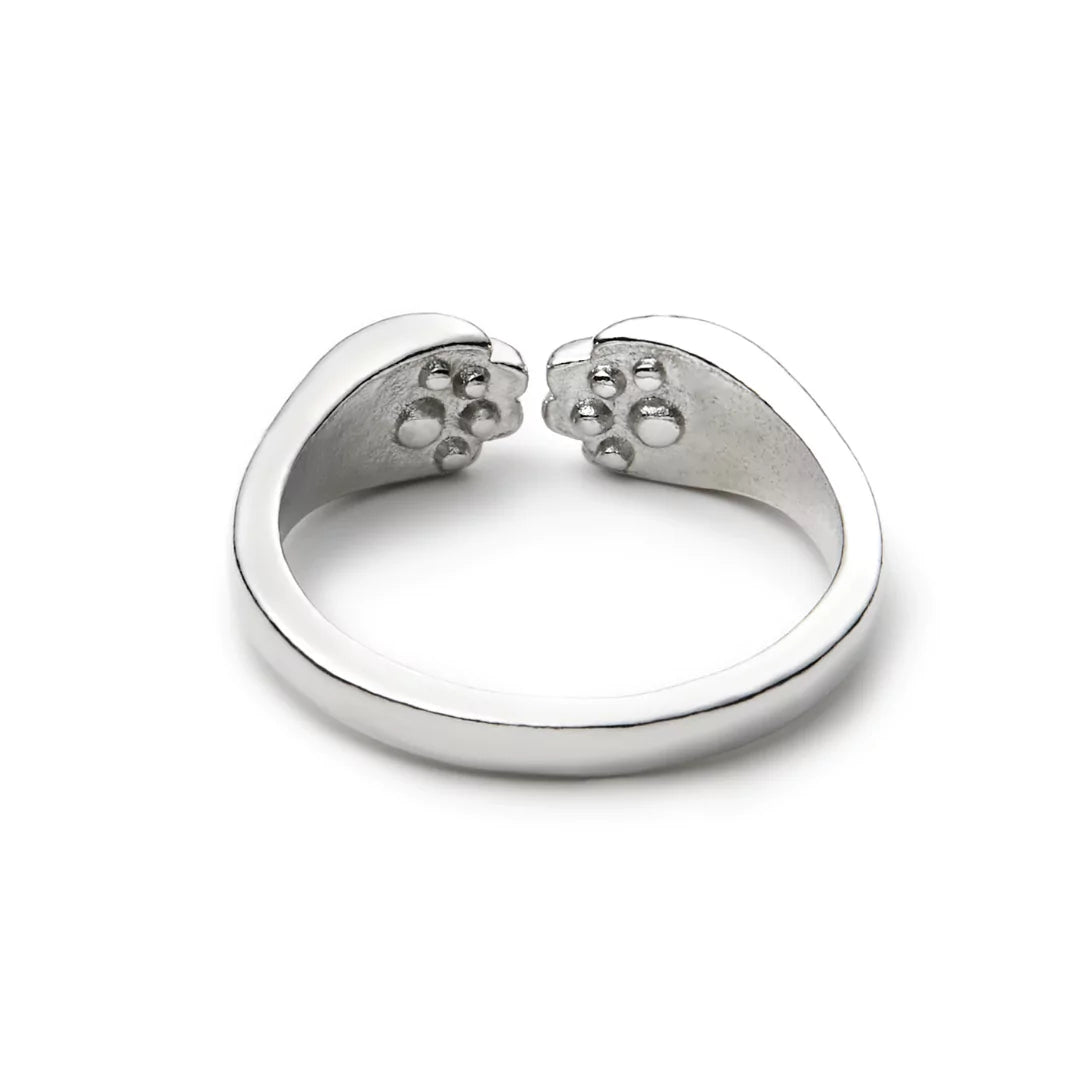 Katzenliebe Pfoten-Ring – Verstellbarer Umarmungsring für Katzenfreunde | Swaravo