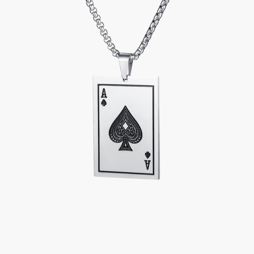 Ace of Spades Necklace – Symbol of Power, Destiny and New Beginnings | Swaravo