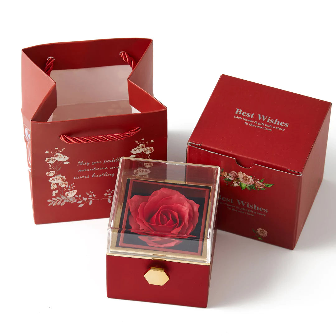 Rotierbare Ewige Rosen Box
