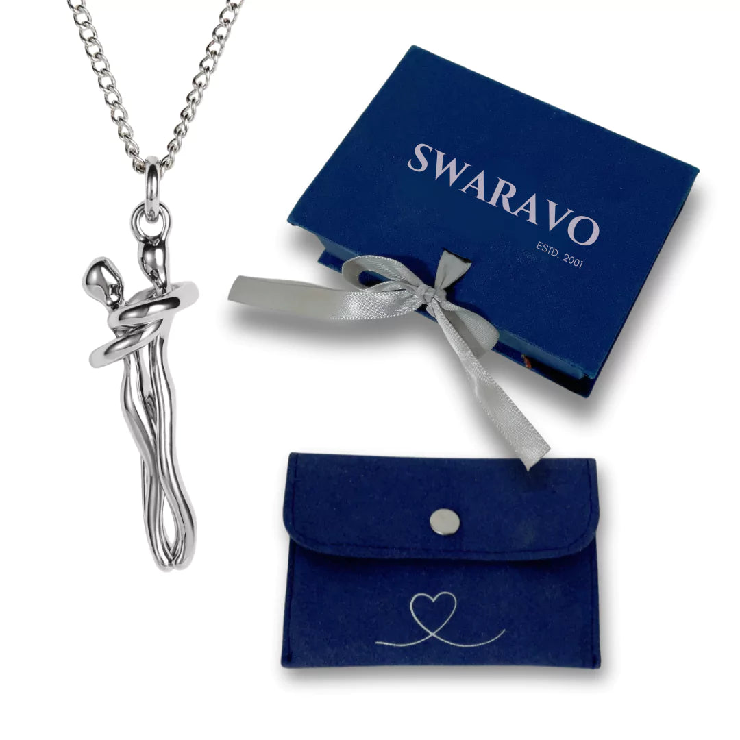 umarmungs hug necklace und geschenk box