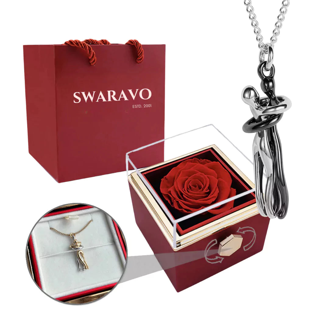 rosen geschenk Jewelry packung