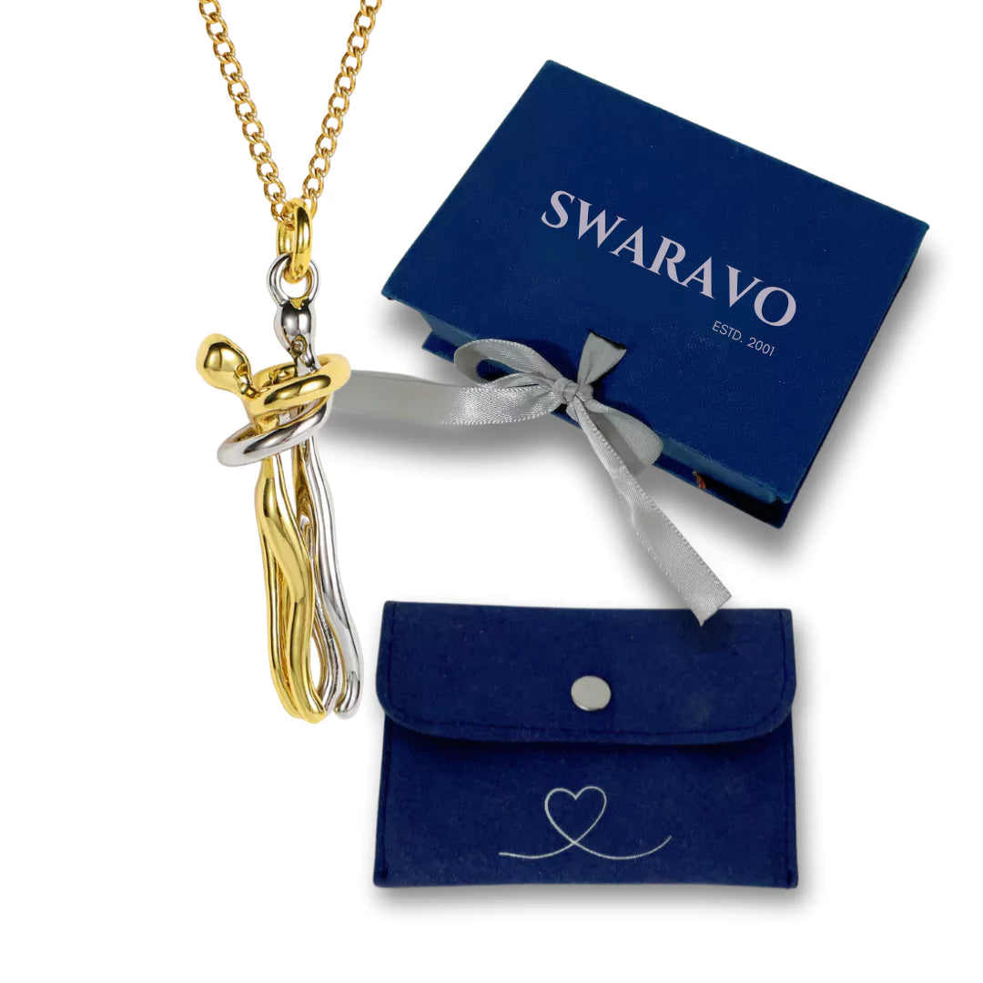 standard geschenk box von Swaravo und umarmungskette