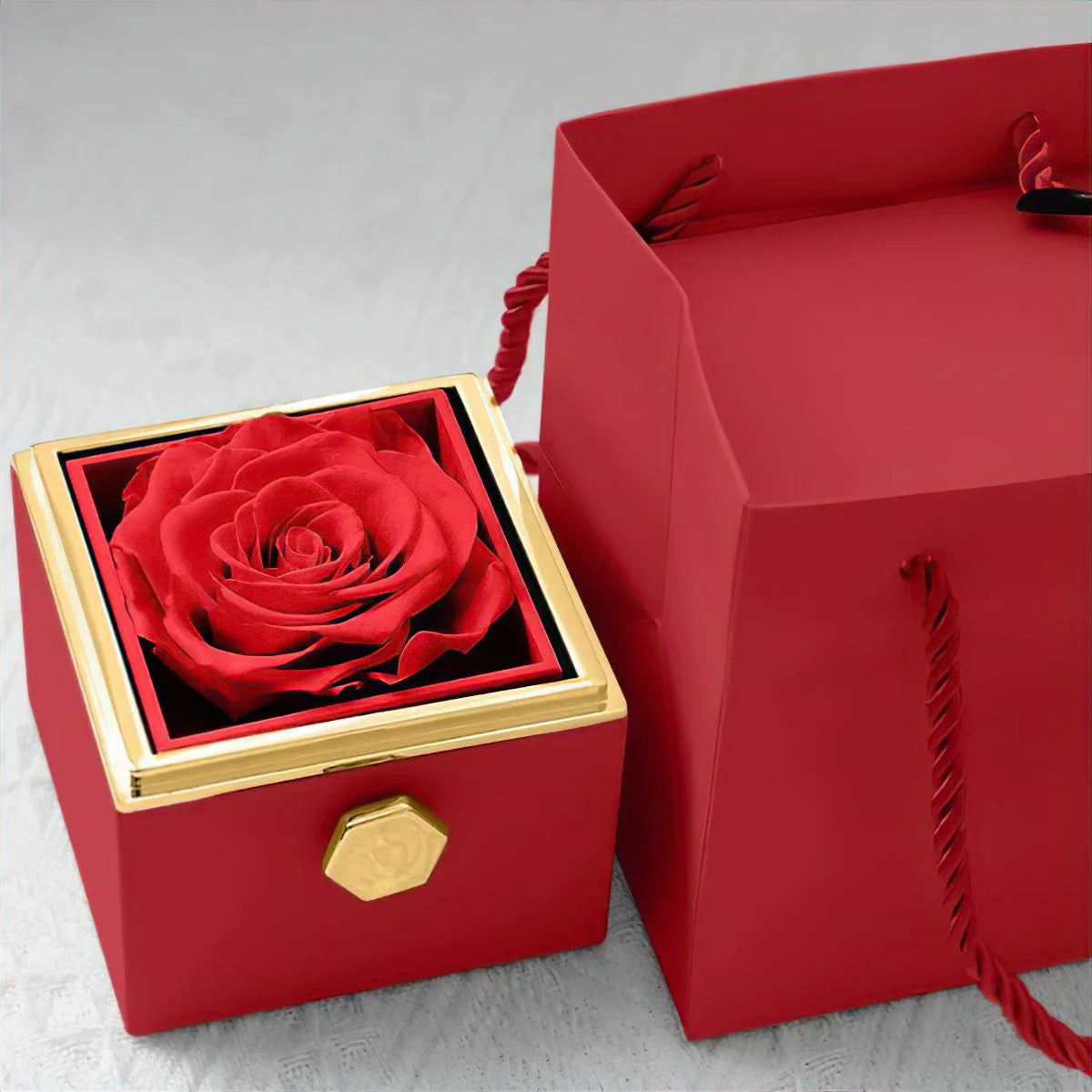 Rotierbare Ewige Rosen Box