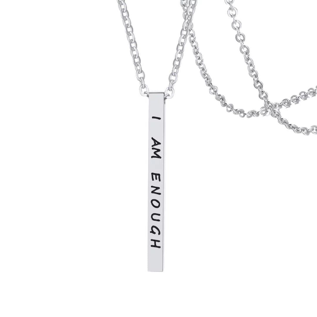 „I Am Enough“ Halskette – Schmuck für Selbstliebe & innere Stärke | Swaravo