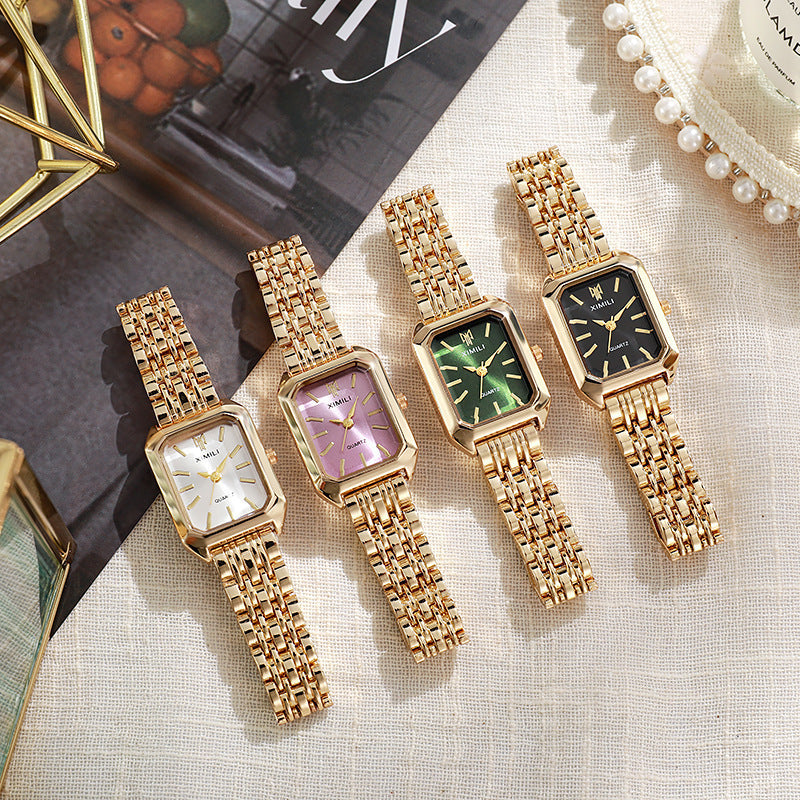 Elegante Damen Armbanduhren von Swaravo mit rosa, grünem, schwarzem und weißem Zifferblatt – alle Farben im Vergleich