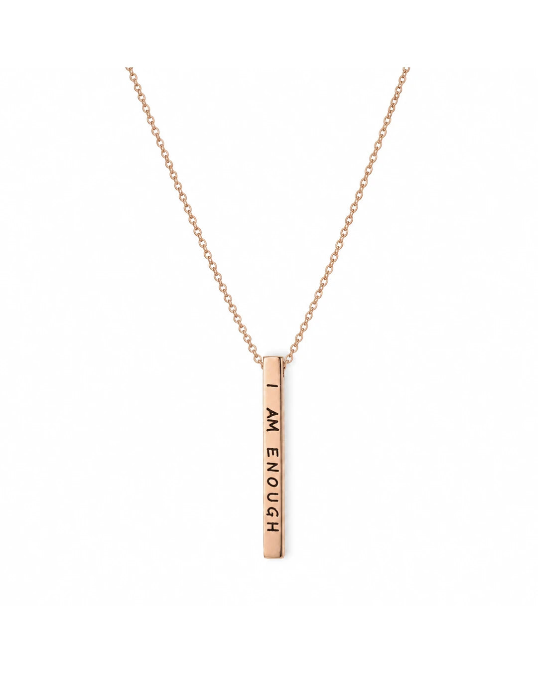 „I Am Enough“ Halskette – Schmuck für Selbstliebe & innere Stärke