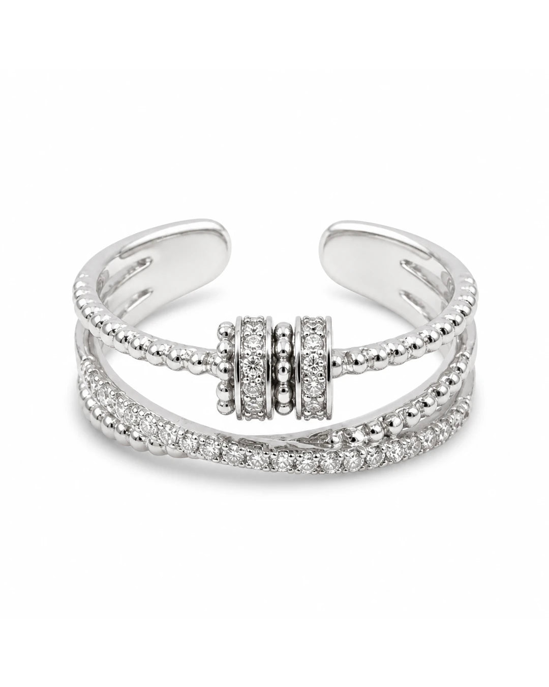 Drehbarer Zirkonia-Ring – Dein Anti-Stress-Ritual für den Alltag