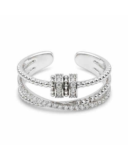 Drehbarer Zirkonia-Ring – Dein Anti-Stress-Ritual für den Alltag