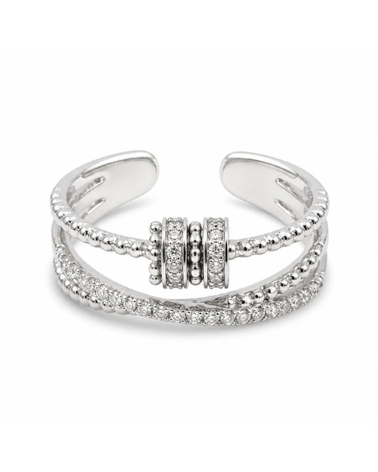 Drehbarer Zirkonia-Ring – Dein Anti-Stress-Ritual für den Alltag