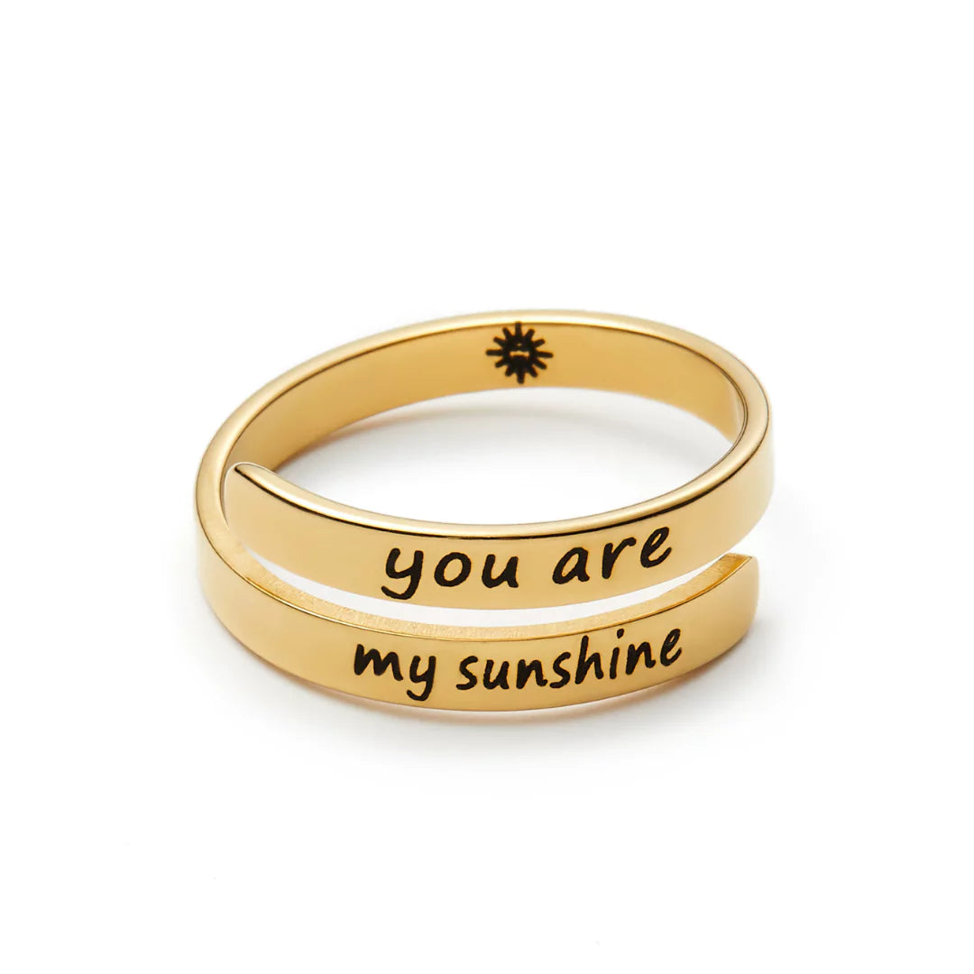 Tu es ma bague de soleil