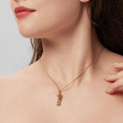 Necklace câlin with card