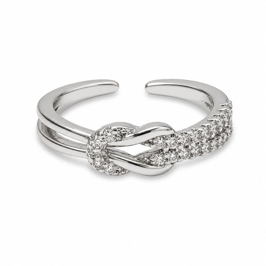 Knoten-Ring mit Bedeutung – Symbol für ewige Verbundenheit