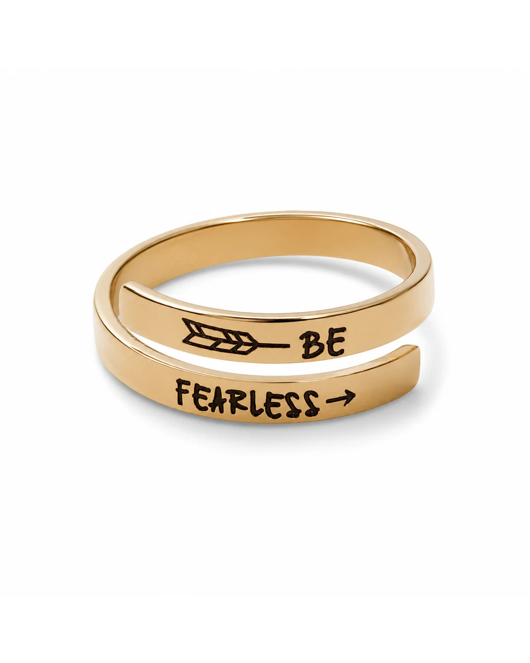 Be Fearless Ring – Schmuck für Mut & Geschenk für schwere Zeiten