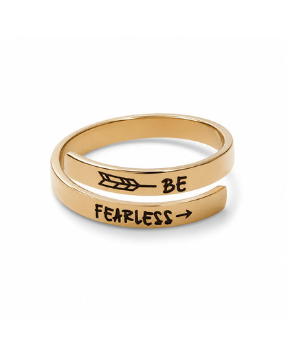 Be Fearless Ring – Schmuck für Mut & Geschenk für schwere Zeiten