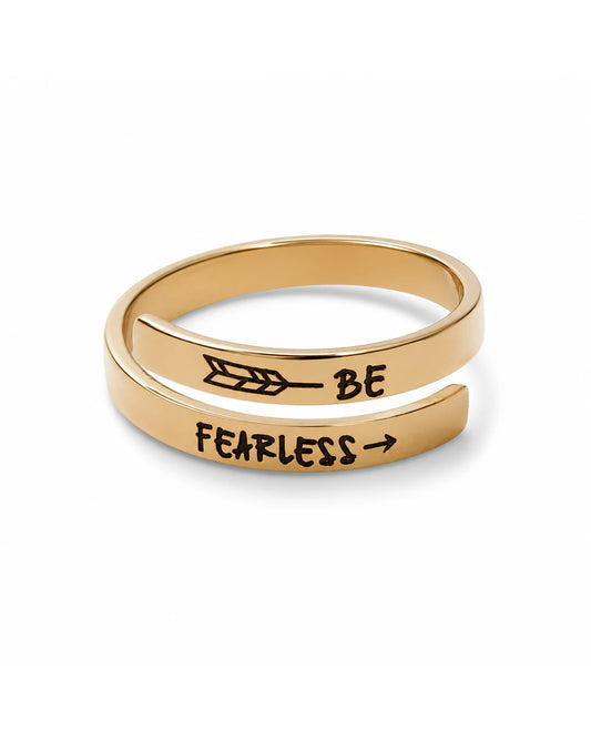 Be Fearless Ring – Schmuck für Mut & Geschenk für schwere Zeiten