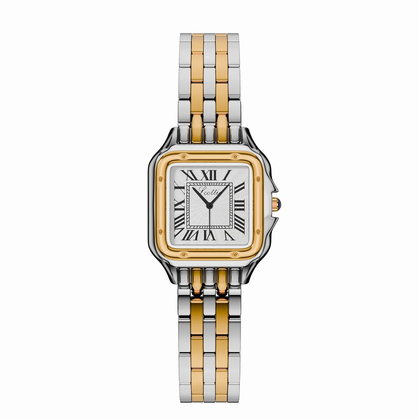 Scottie Two-Tone Damenuhr – Vintage Design mit Saphirglas