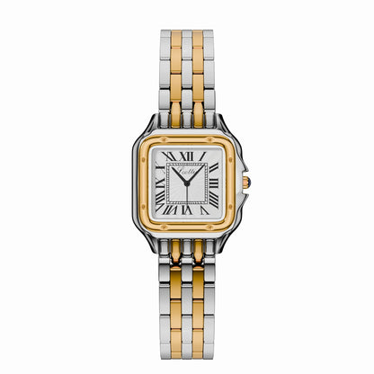 Scottie Two-Tone Damenuhr – Vintage Design mit Saphirglas