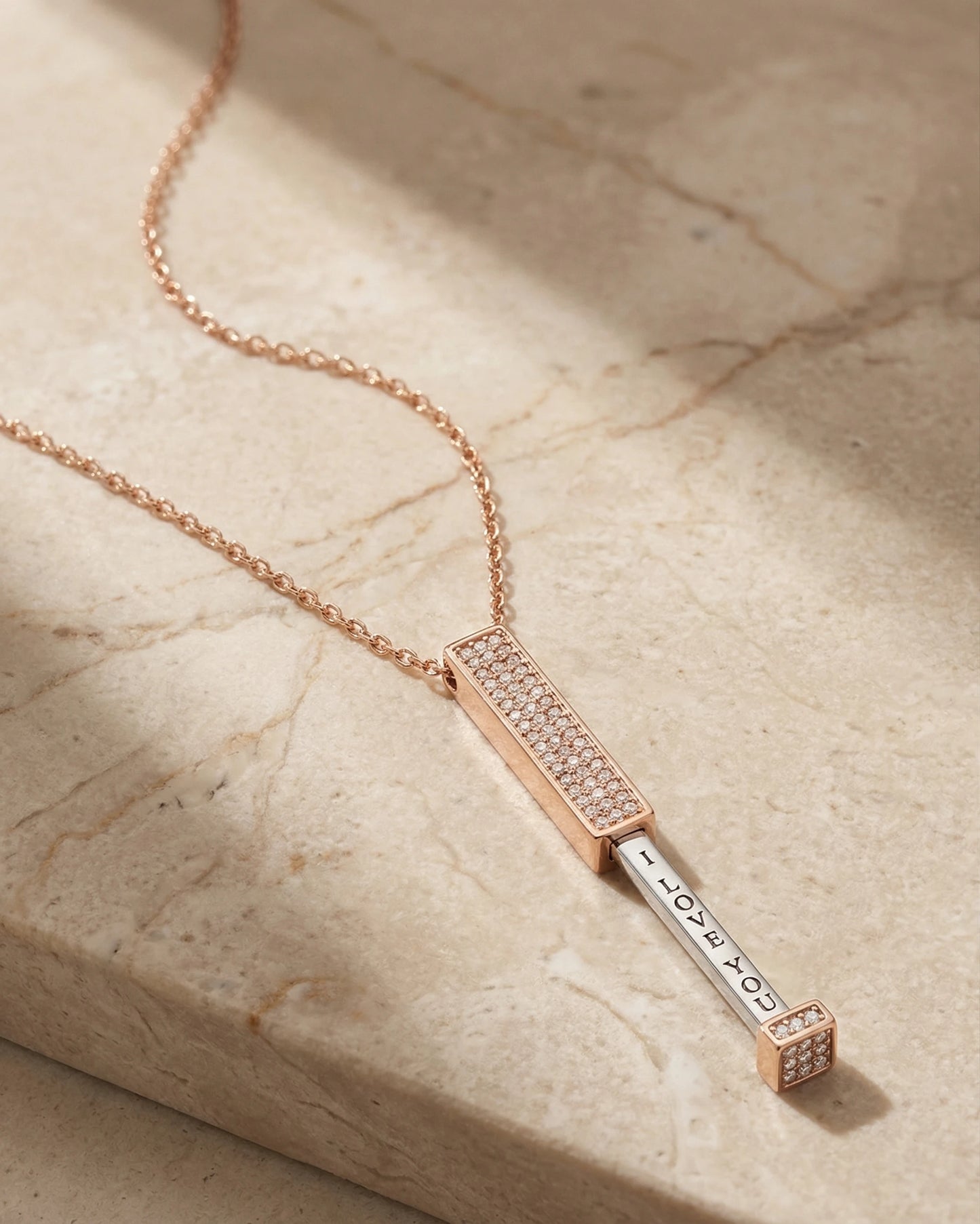 Ich Liebe Dich Halskette | Swaravo