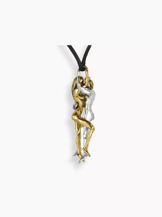 Retro Stil Umarmung Halskette – Emotionale Kette für Liebe & Nähe | Swaravo