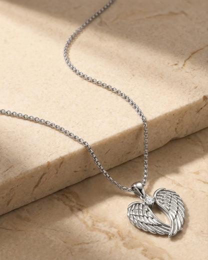 Collier Étreinte Ailes d'Ange : force et protection | Swaravo